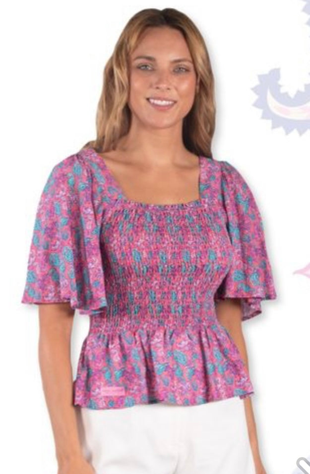 0123-SHIRDSSBLOUSE-SEAHRSE