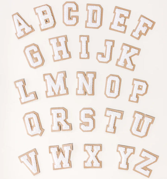 JLB-CHENILLE PATCH LETTER