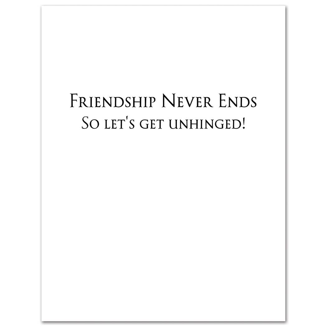 White Lotus Unhinged Birthday Card