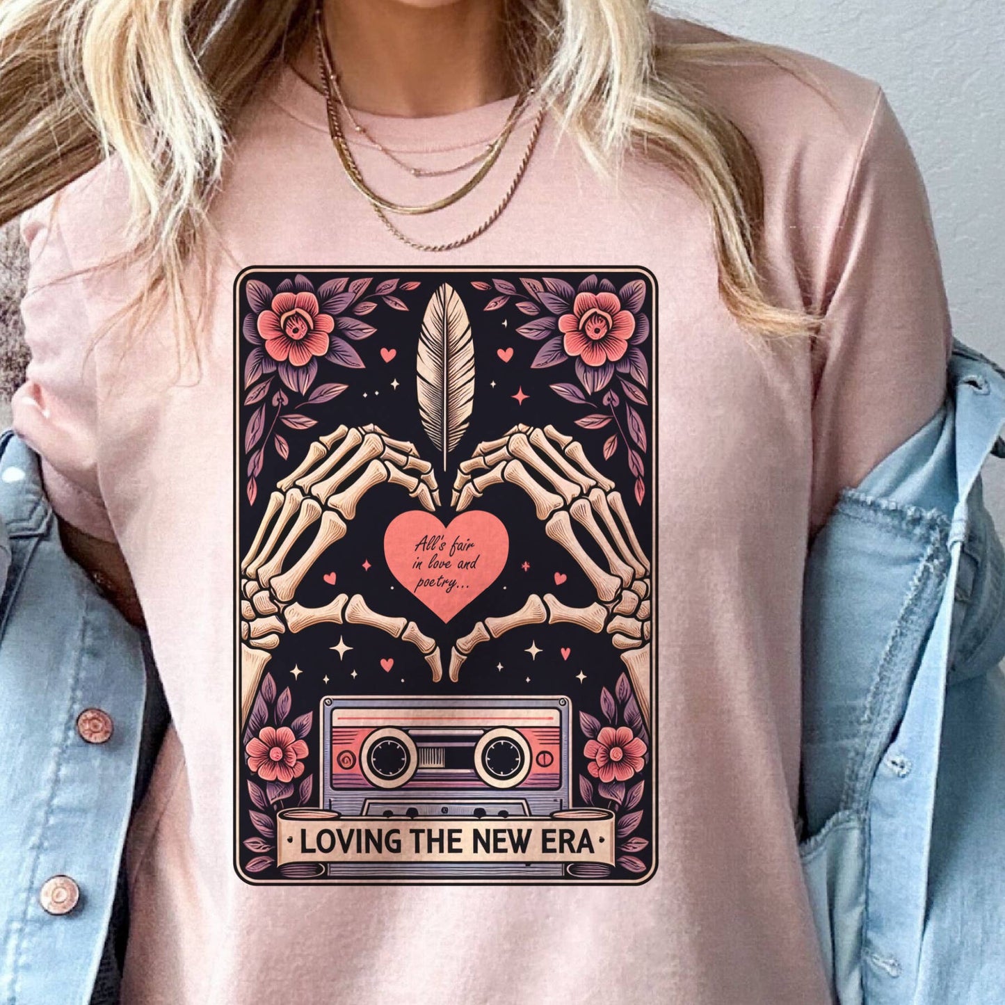 Taylor Swift All's Fair Tarot Concert Music Graphic Tee