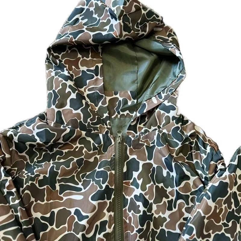 Outdoor Hunting camo windbreaker lightweight jacket
