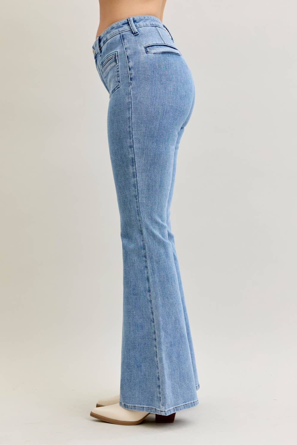 JB 881055 HW Flare Front Patch & Welt Pockets