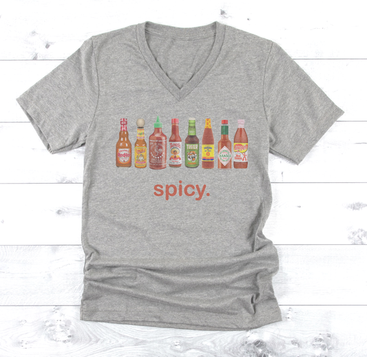 Spicy Fun Funny Saucy Spice Graphic Tee