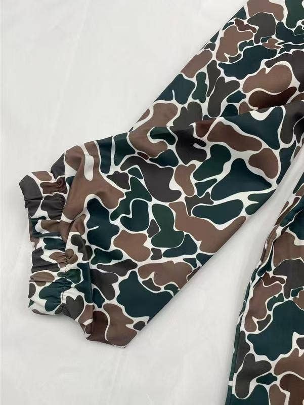 Outdoor Hunting camo windbreaker lightweight jacket