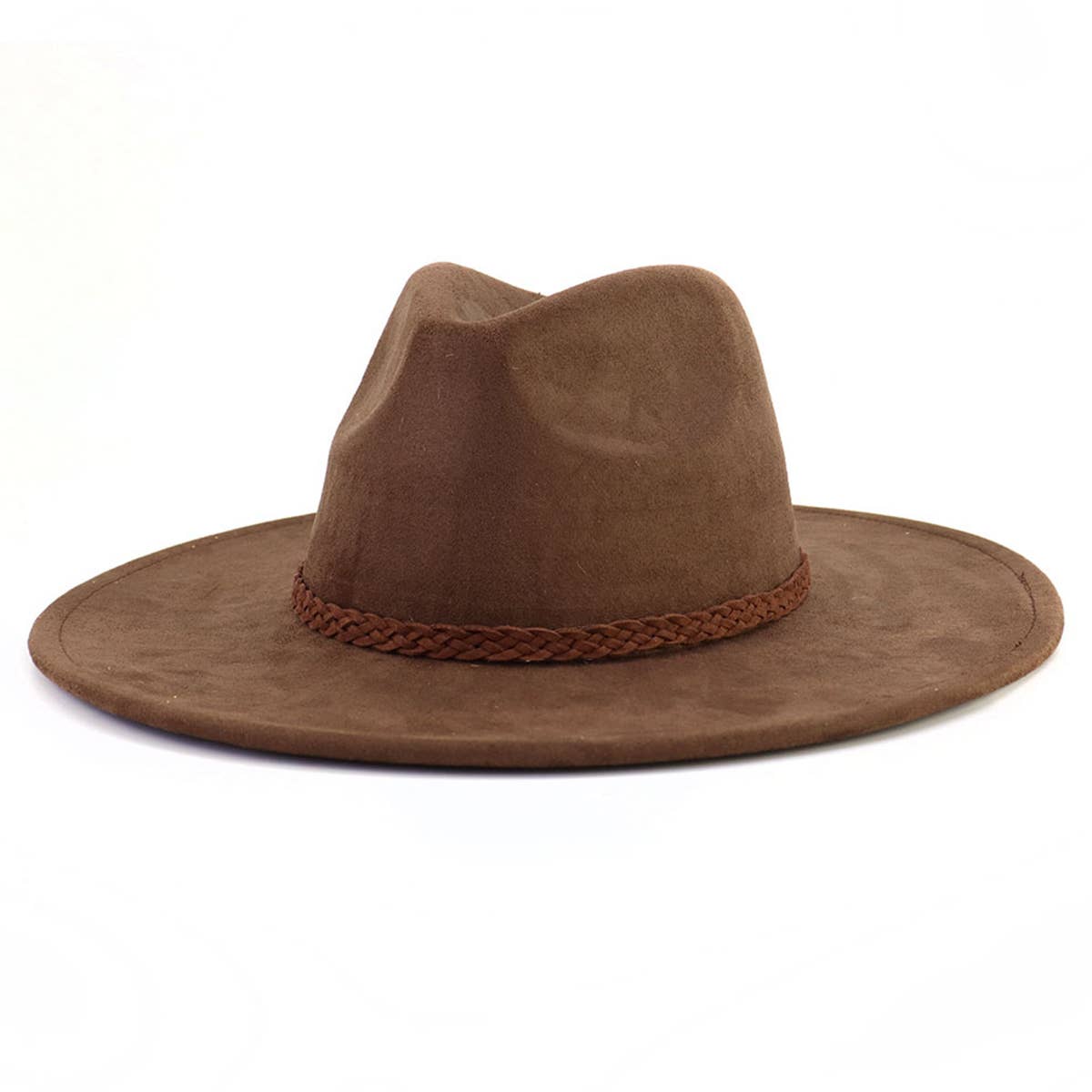 ACCITY-WOMEN AUTUMN AND WINTER WARM BELT PANAMA HAT_CWAH0681