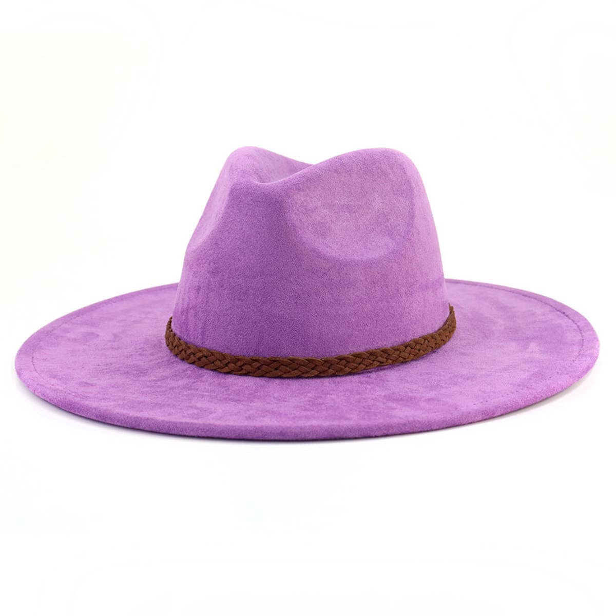 ACCITY-WOMEN AUTUMN AND WINTER WARM BELT PANAMA HAT_CWAH0681