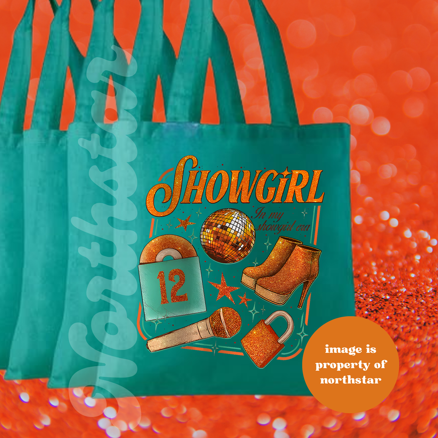 Life of a Showgirl Graphic Tote