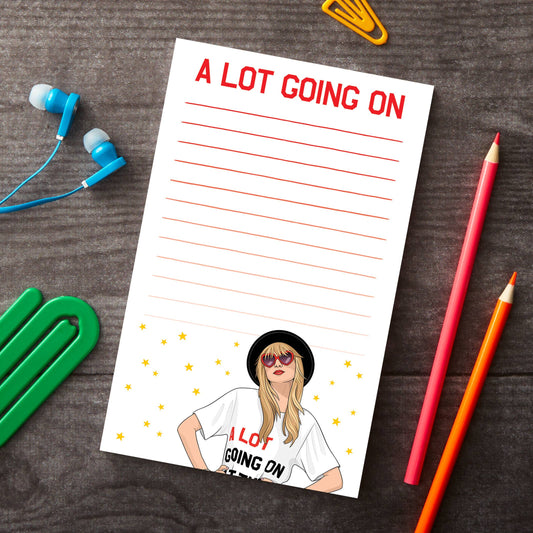 Notepad: A Lot Going On Stationery