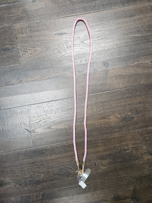Slim Rhinestone Phone Lanyard