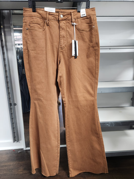 JB 88832 HW TUMMY CONTROL GARMENT DYED FLARE