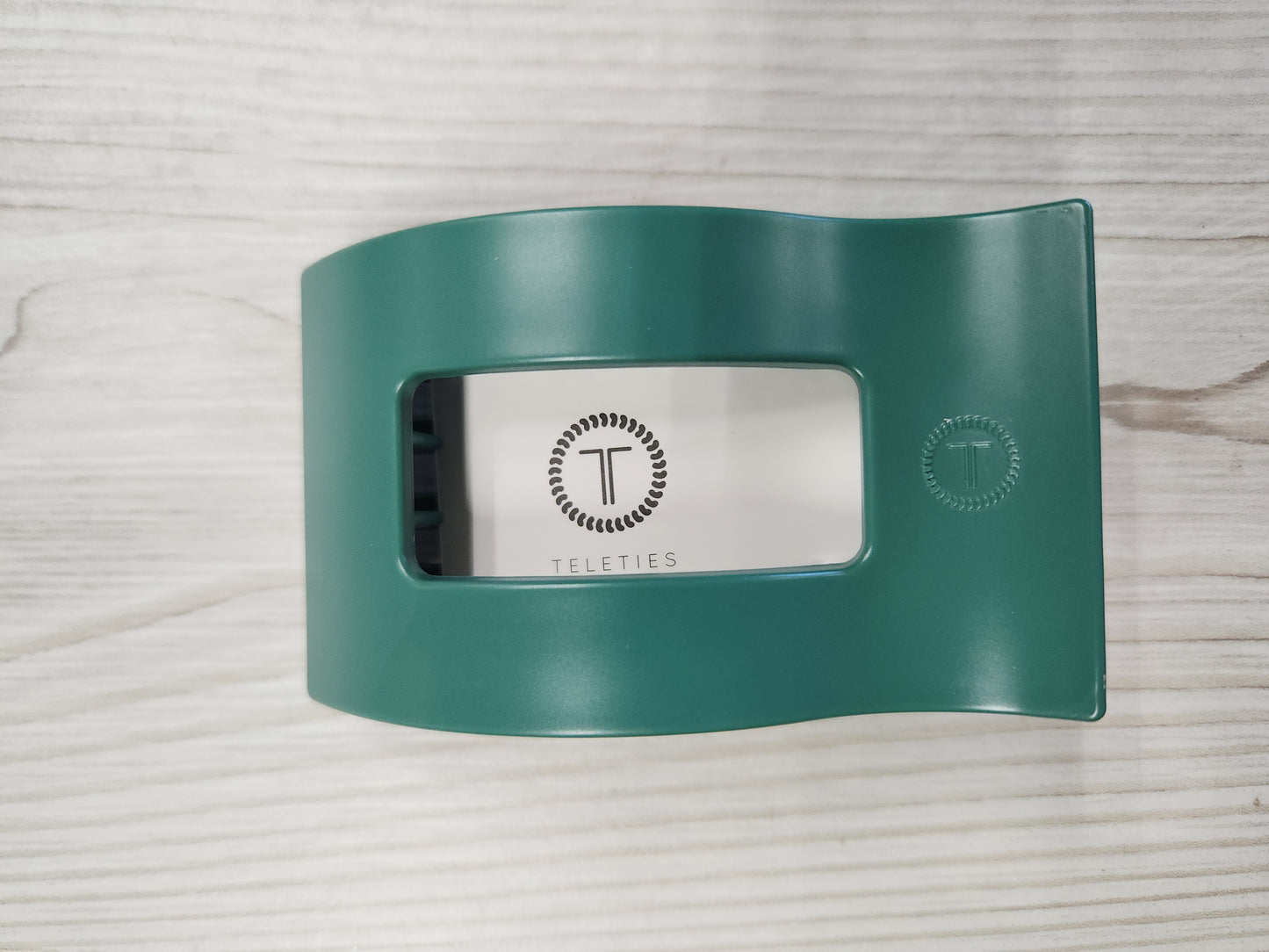 Teleties - Large Flat Rectangle Hair Clip