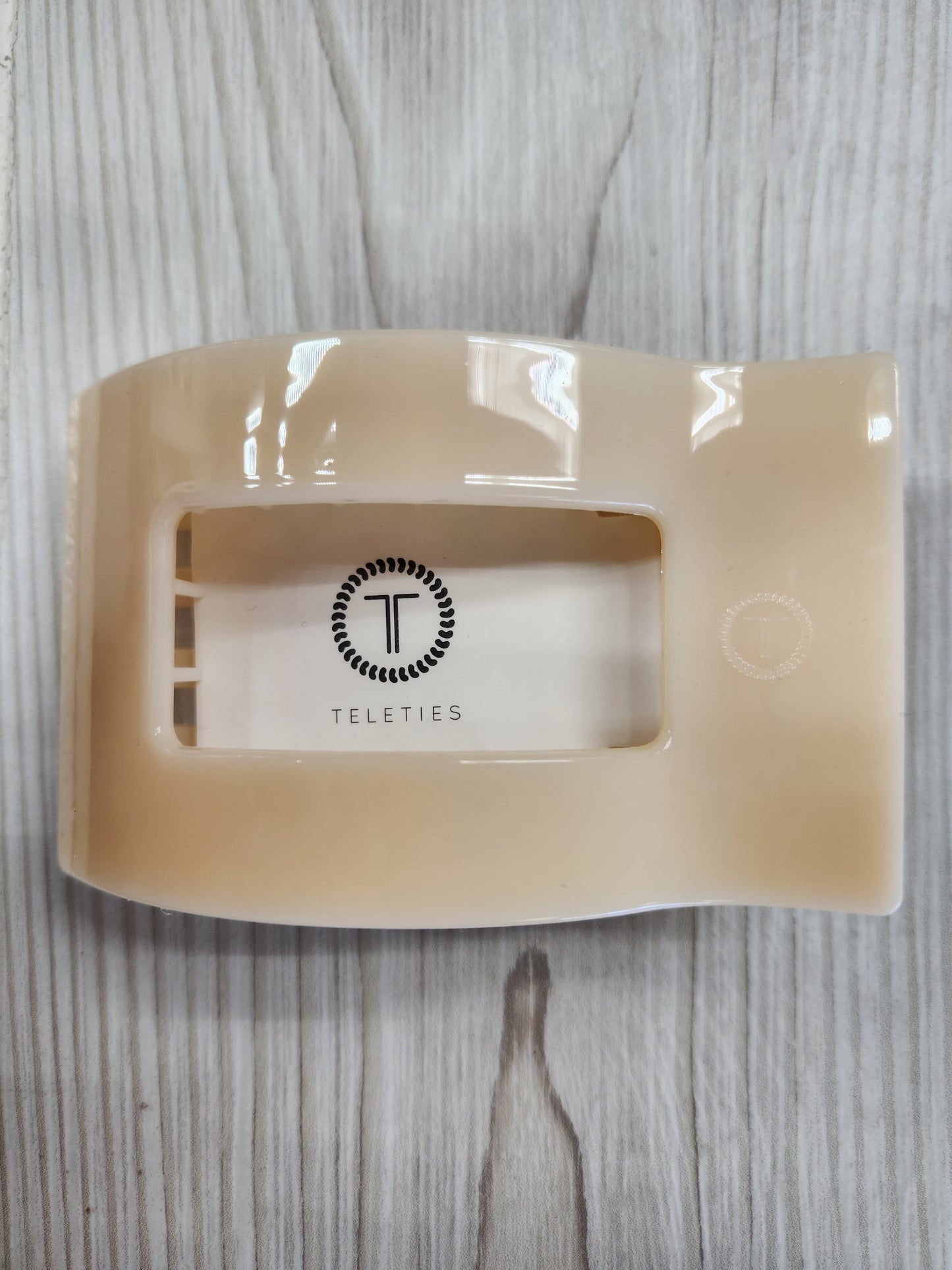 Teleties - Large Flat Rectangle Hair Clip