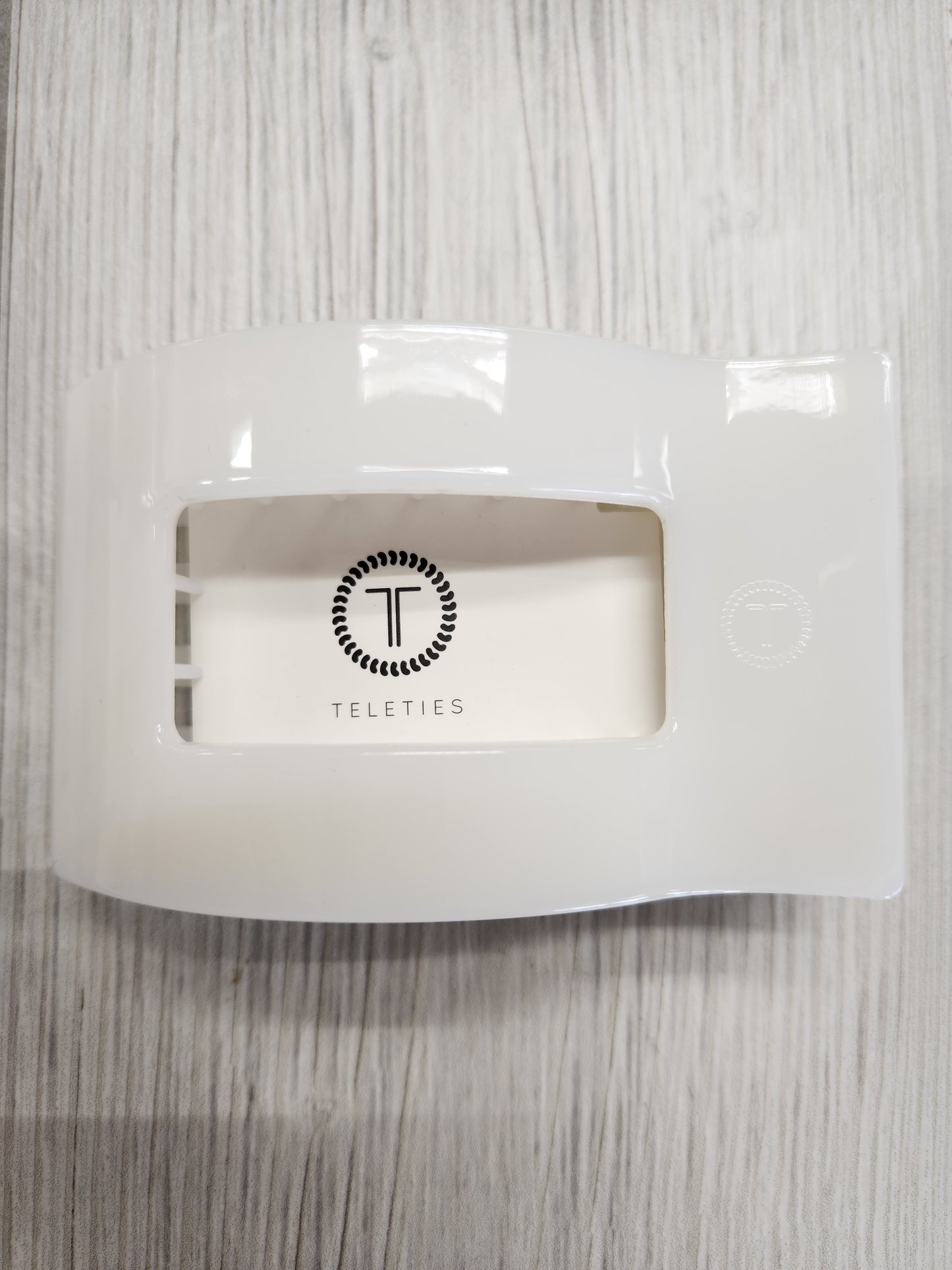 Teleties - Large Flat Rectangle Hair Clip