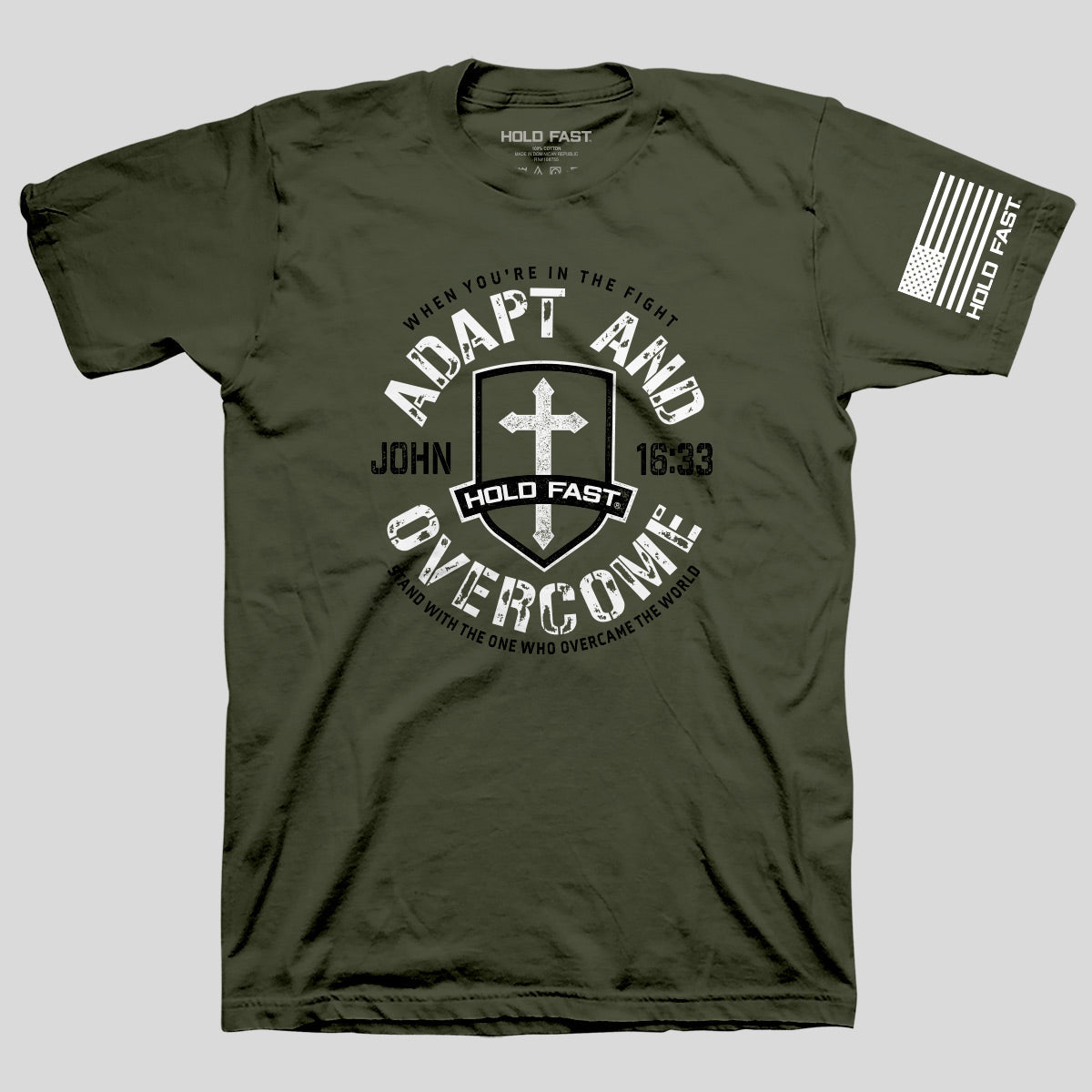 Hold Fast Adult T - Adapt and Overcome