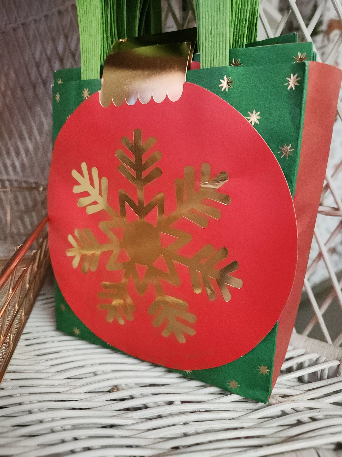 Small Paper Christmas Bags