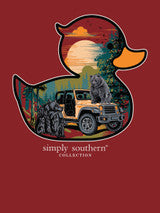 YTH-LS-DUCKBEARS-CARMINE