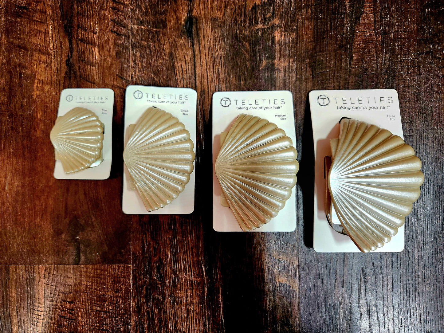 Teletie-Shell Flat Clip