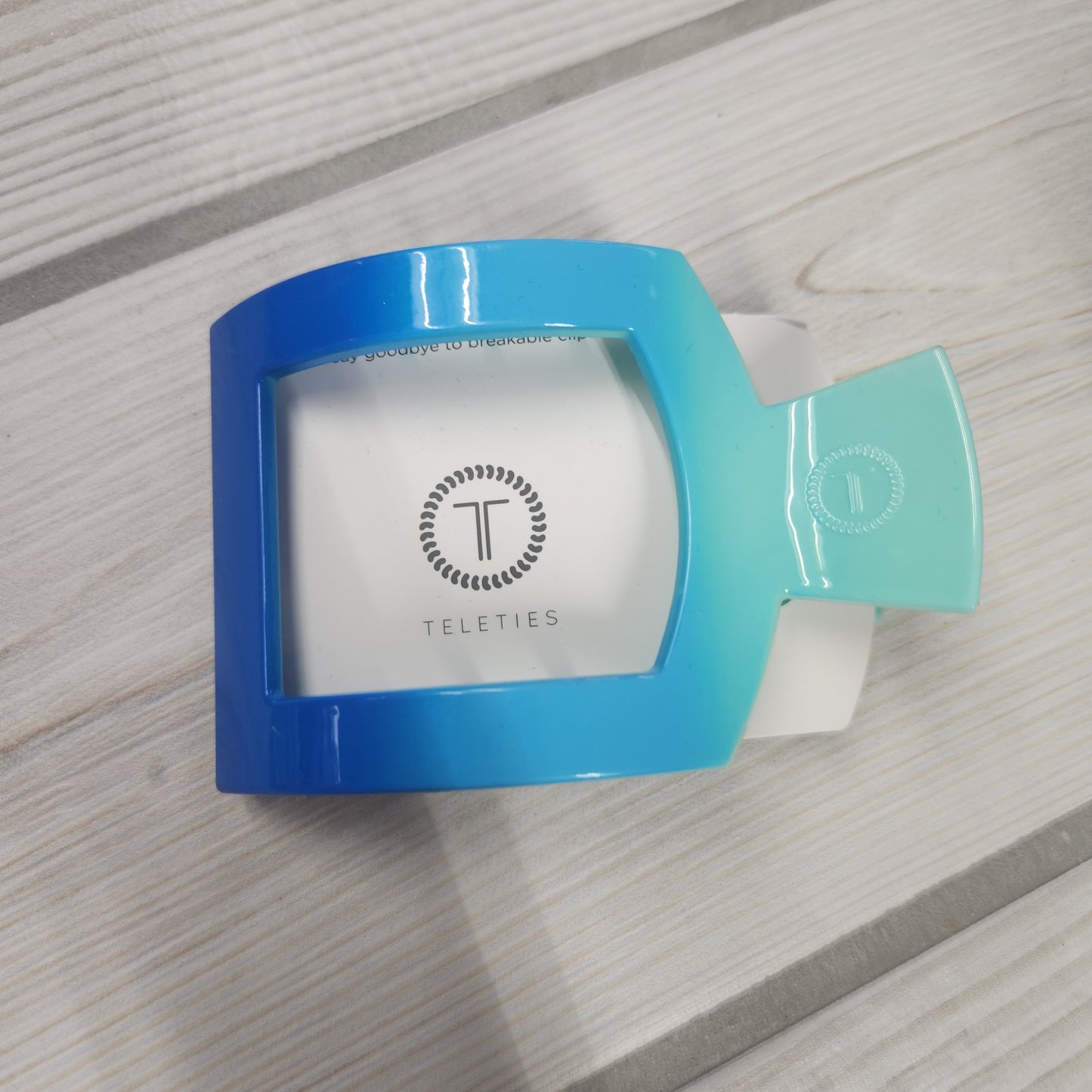 Teletie Large Flat Square Clip