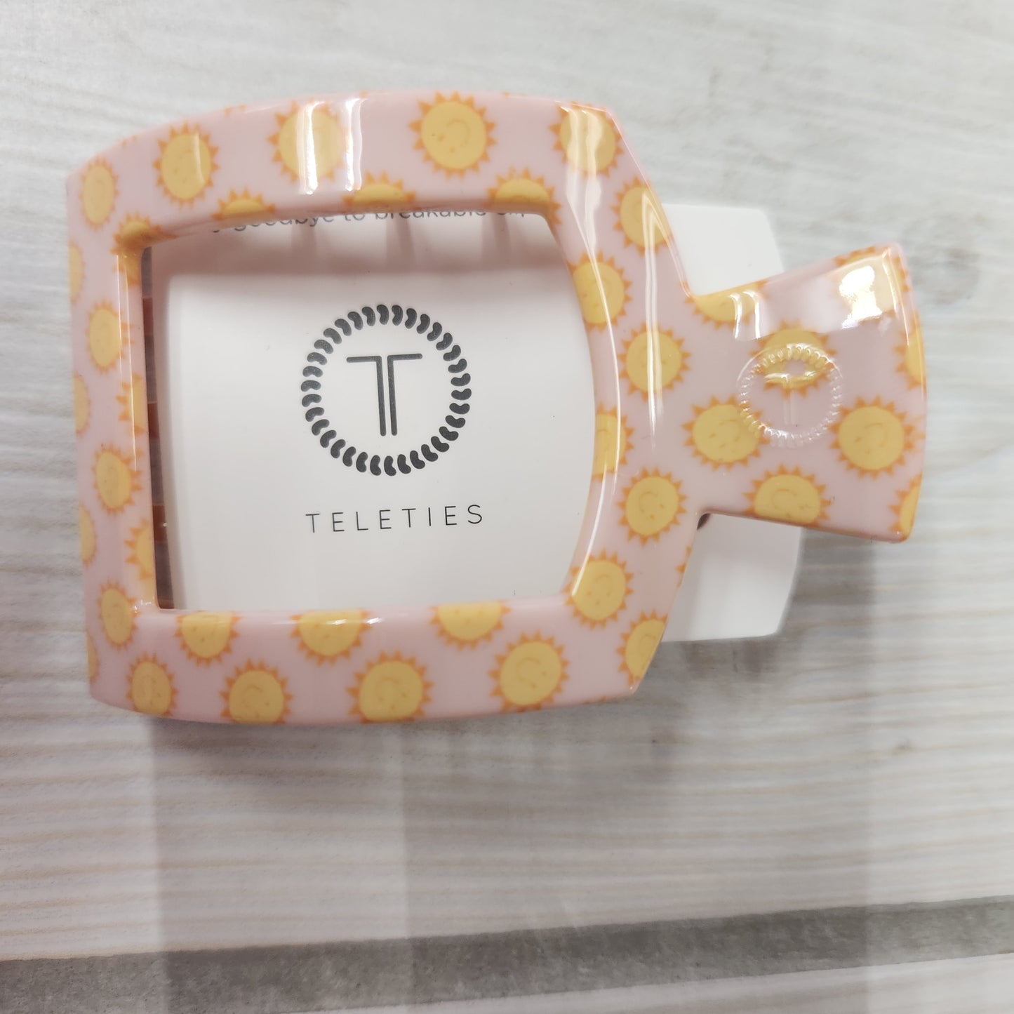 Teletie Small Flat Square Clip