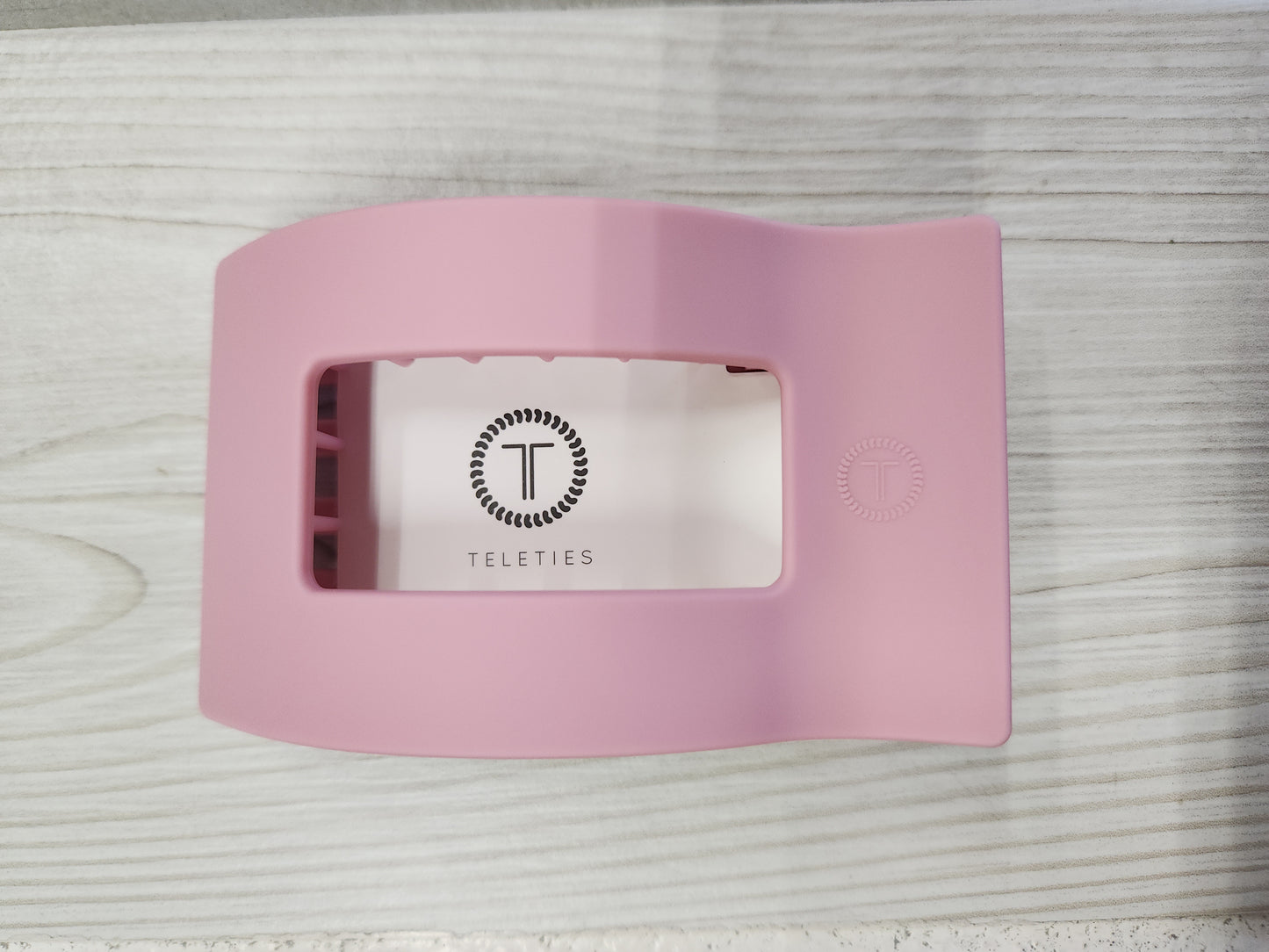 Teleties - Large Flat Rectangle Hair Clip