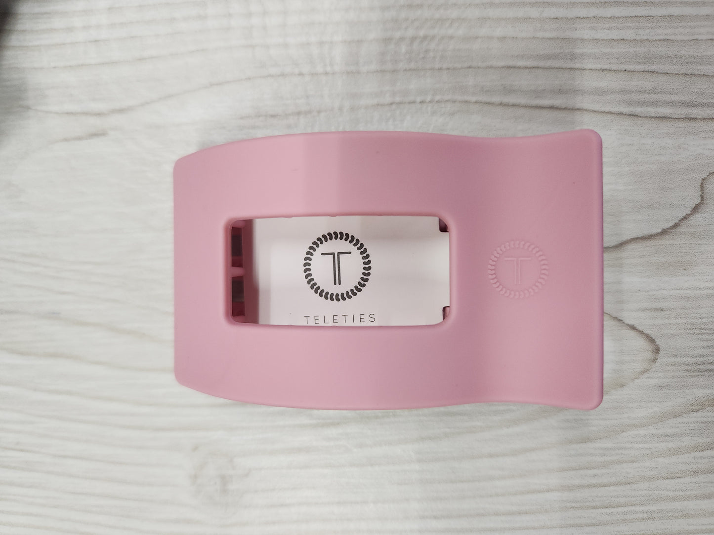 Teleties - Small Flat Rectangle Hair Clip