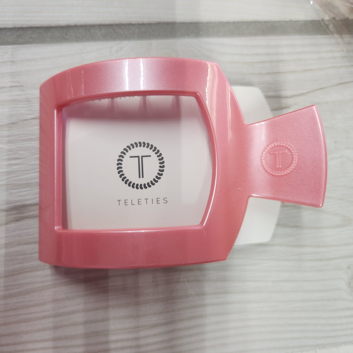 Teletie Large Flat Square Clip