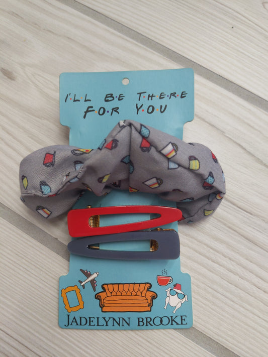 JLB-SCRUNCHIE BARETTE SET