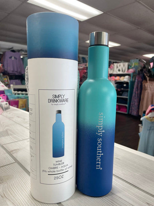 0122-TUMBLER WINE BOTTLE 25 OZ