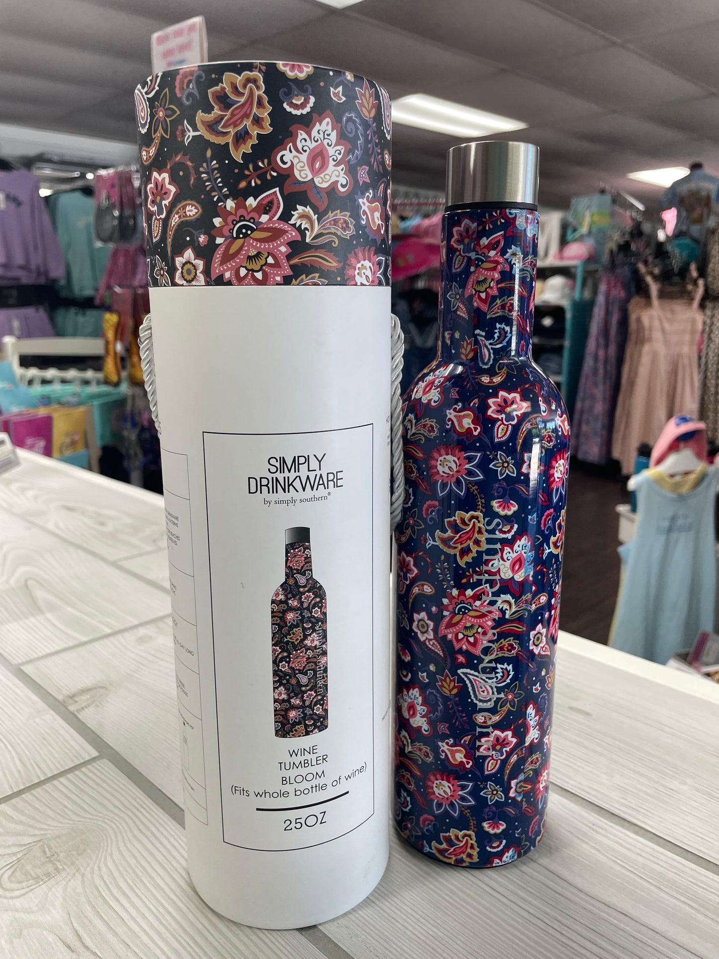 0122-TUMBLER WINE BOTTLE 25 OZ